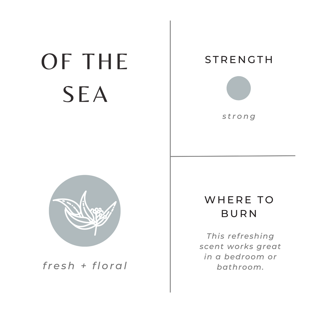 Of The Sea - Eucalyptus + Lavender + Peppermint Slow North