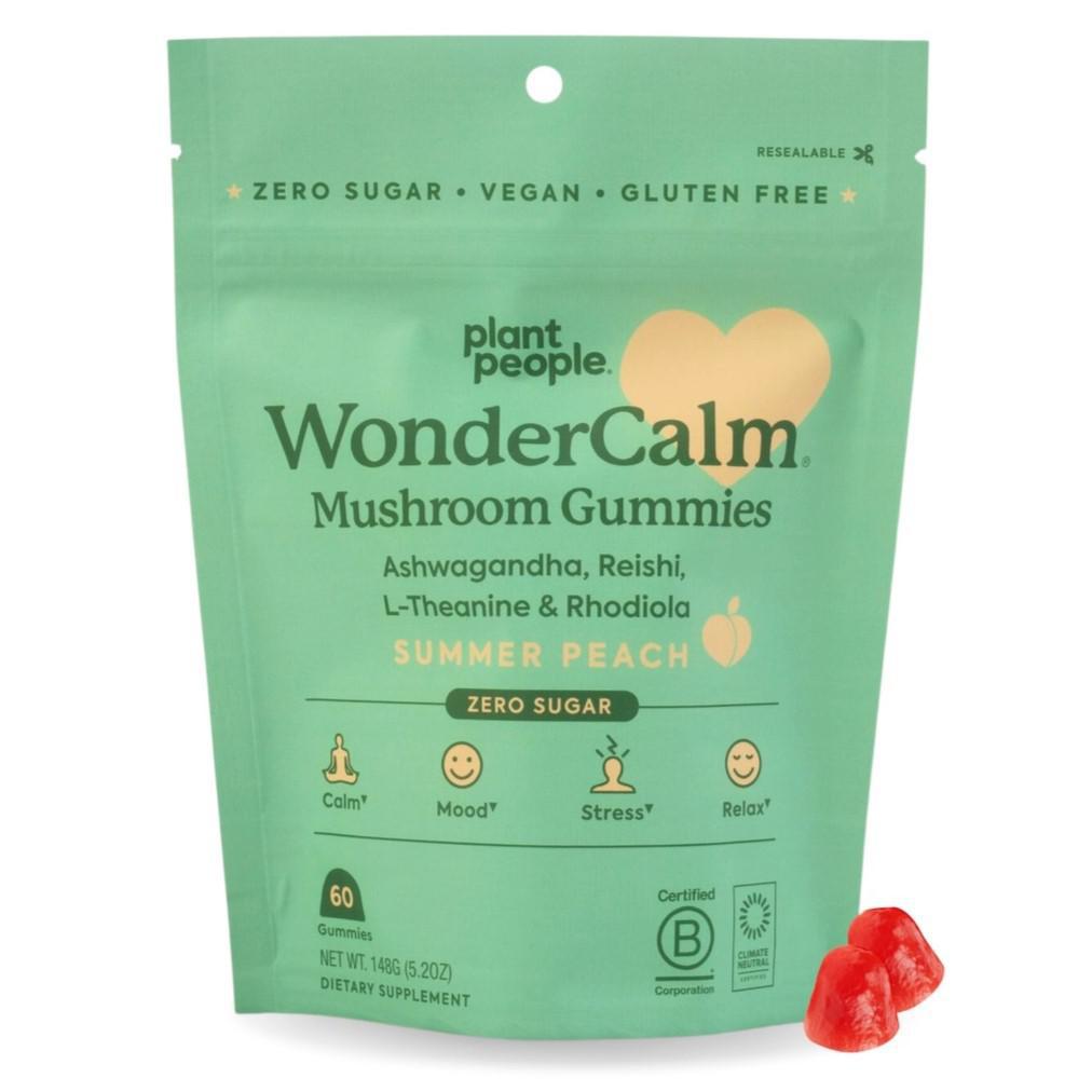 Plant People - 'WonderCalm' Mushroom Gummies (5.2OZ | 60CT) The Epicurean Trader