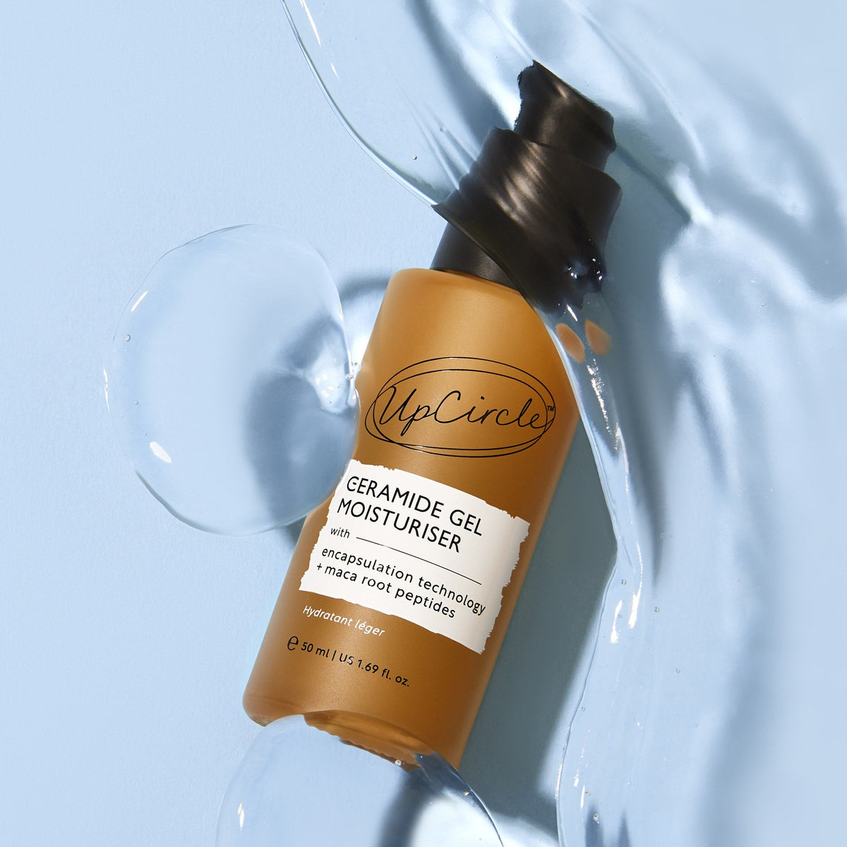 Ceramide Gel Moisturizer with Encapsulation Technology + Maca Root Peptides UpCircle