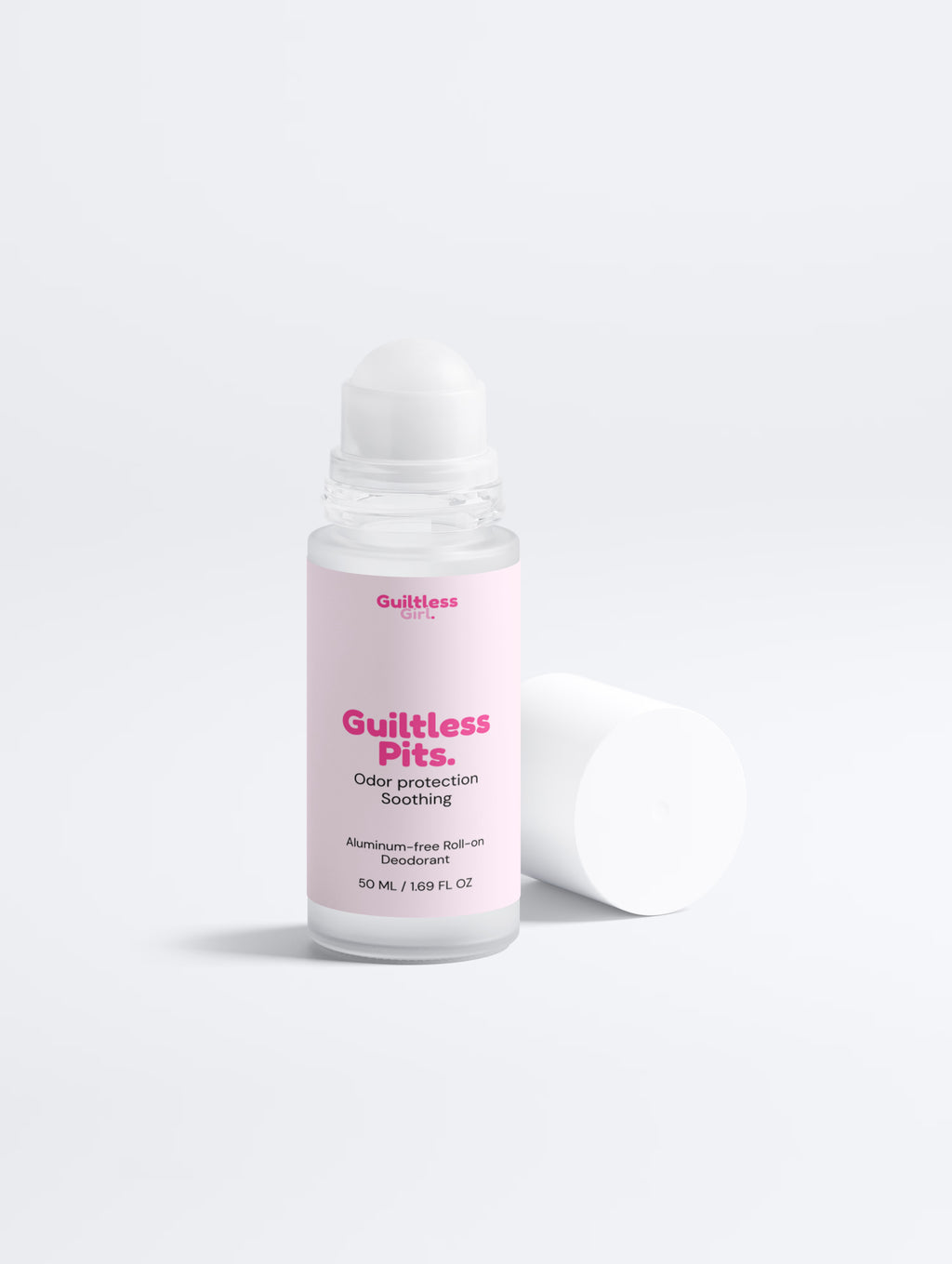 Guiltless Pits. Aluminum-Free Roll-On Deodorant Selfnamed