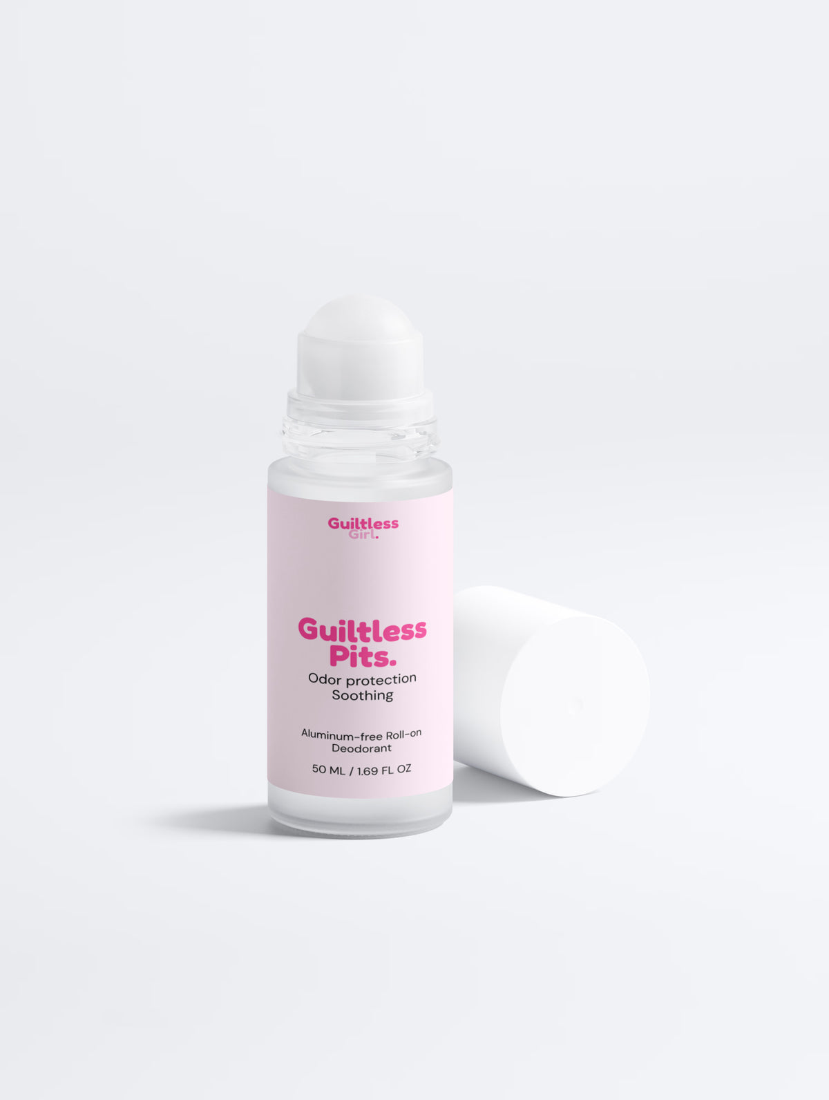Guiltless Pits. Aluminum-Free Roll-On Deodorant Selfnamed