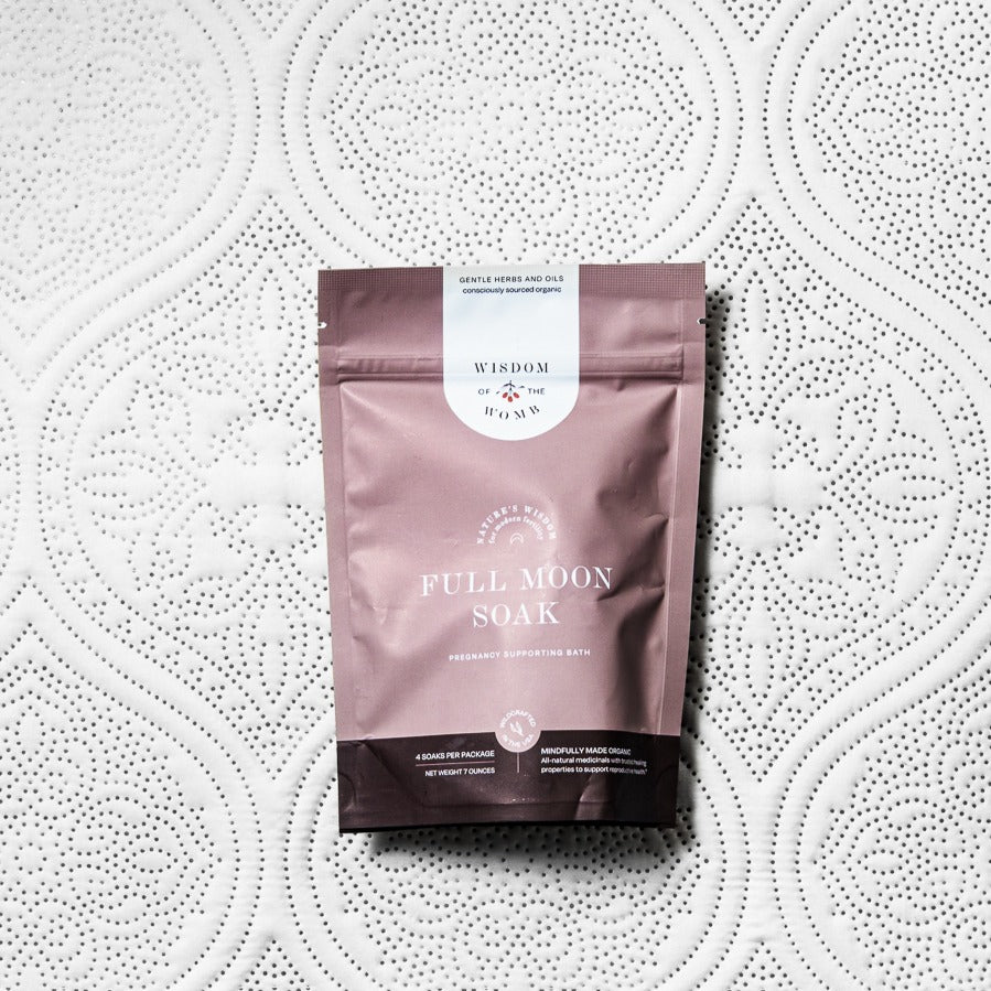 Full Moon Pregnancy Bath Soak Wisdom of the Womb