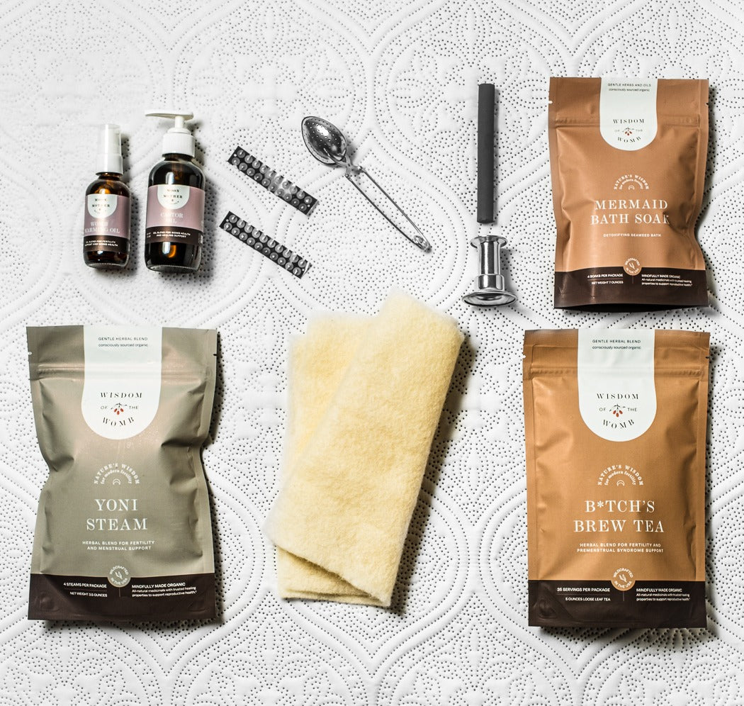 Endometriosis & Fibroid Support Kit Wisdom of the Womb